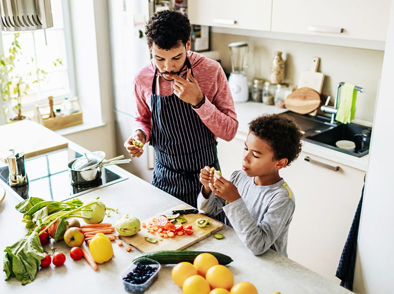 dieta de verduras y frutas